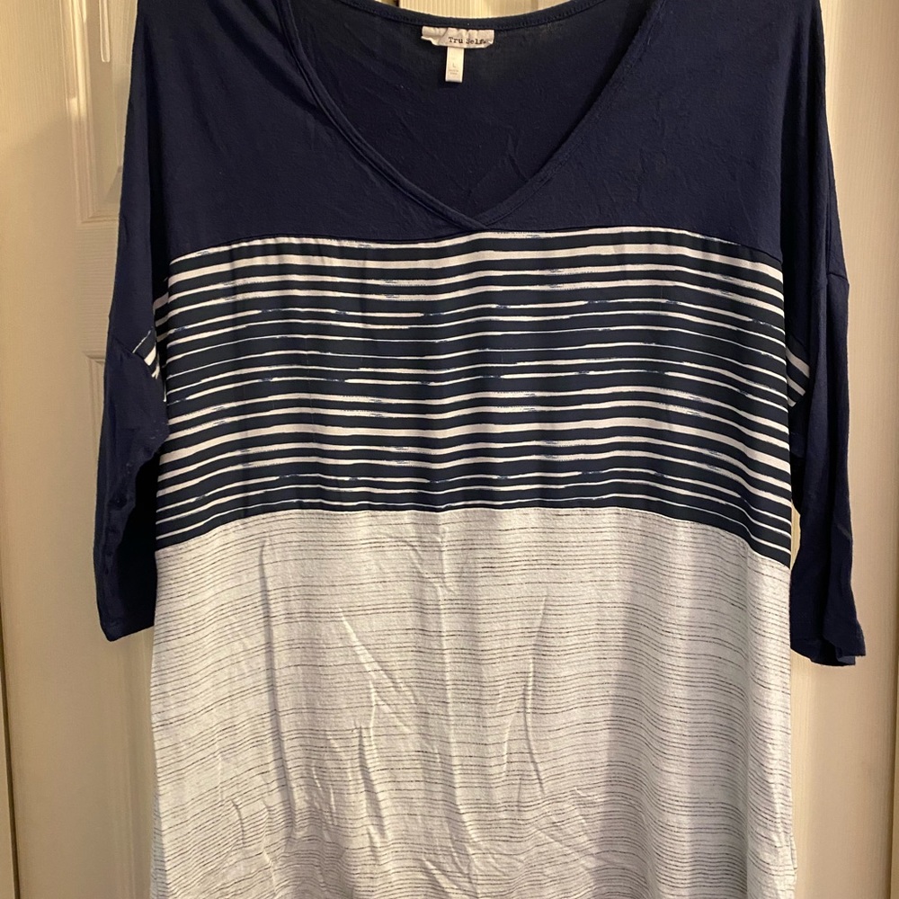 Blue Striped Shirt
